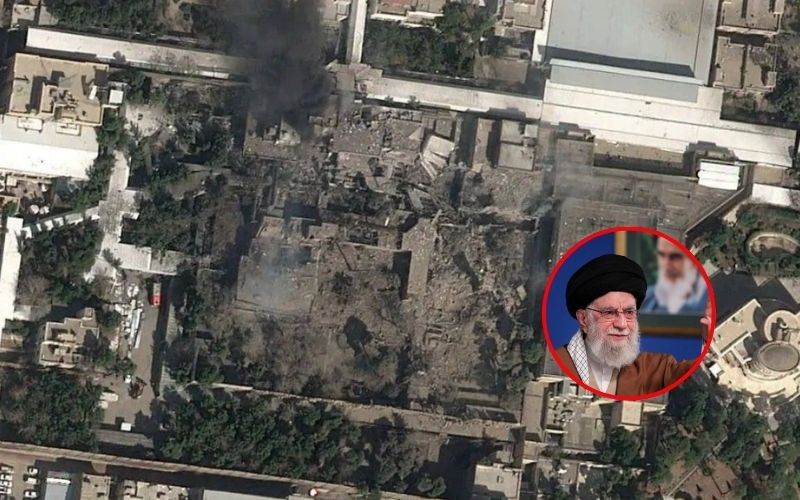 مشترکہ فضائی حملہ: اعلیٰ سطحی اجلاس کے دوران خامنہ‌ای شہید 